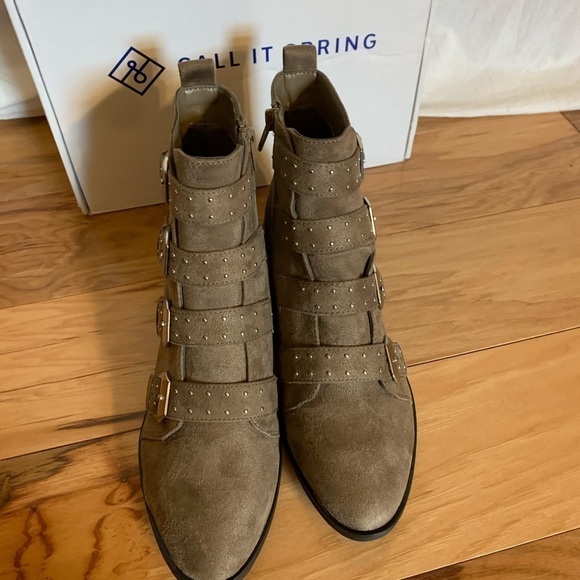 Call it Spring Thaolith vegan strappy boots 7 - Picture 2 of 6